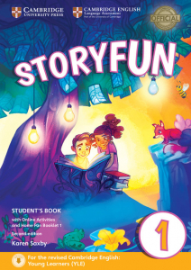Storyfun for Starters Level 1 Student's Book with Online Activities and Home Fun Booklet 1